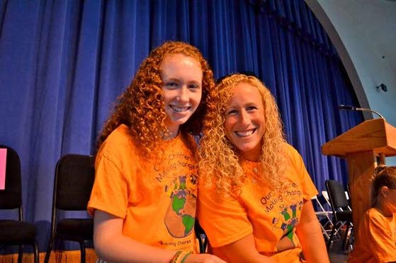 Our Children Making Change charity makes donations and other news of the volunteer community