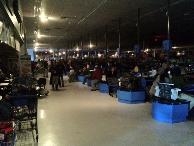inside walmart