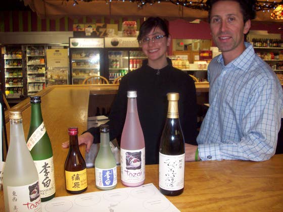 Passion Vines wines sharing the secrets of sake and more