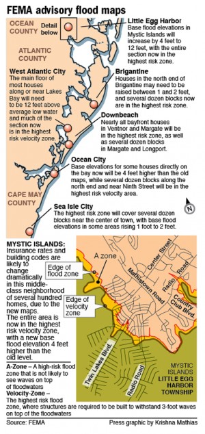 Flood map local