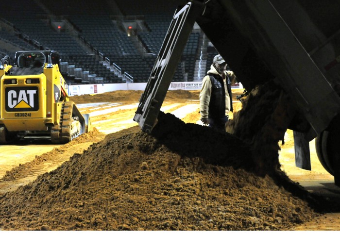 Rodeo dirt