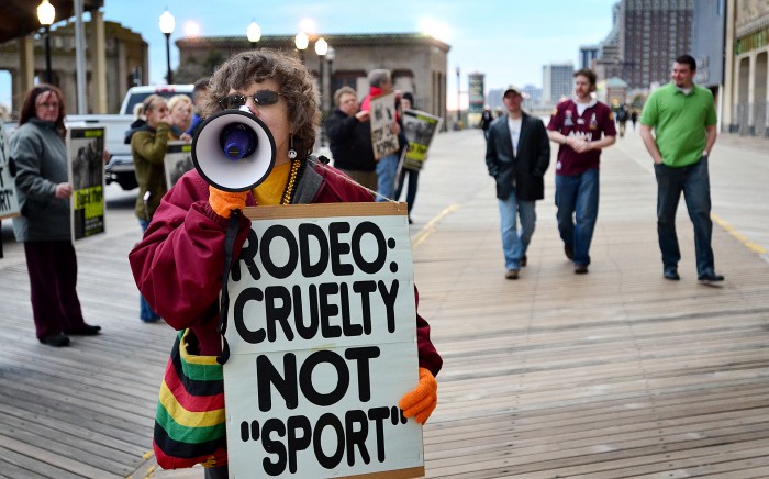rodeo protest