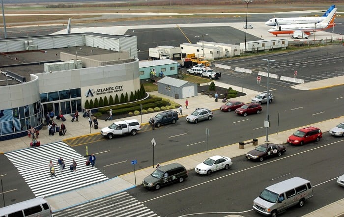 international airports near atlantic city