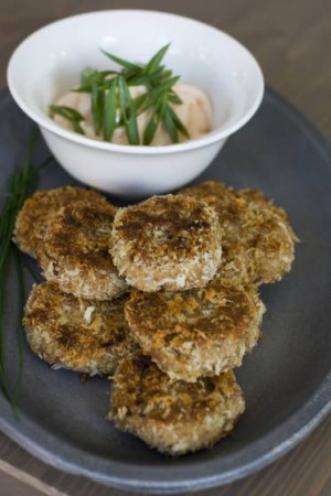A Southern-style falafel to bring good luck, good health