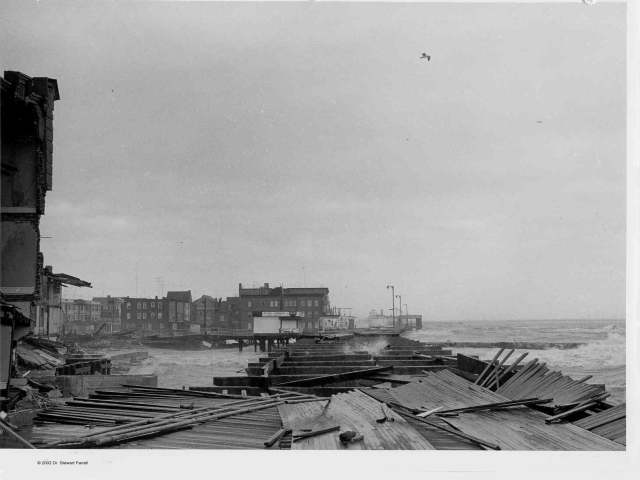 Atlantic City inlet boardwalk