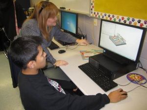 Pleasantville H.S. business students use software to learn life lessons