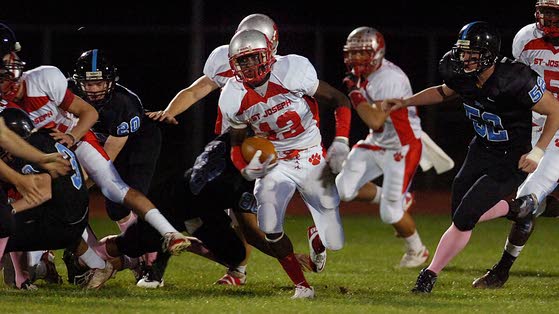 St. Joseph and Bridgeton football teams facing different challenges