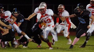 St. Joseph and Bridgeton football teams facing different challenges