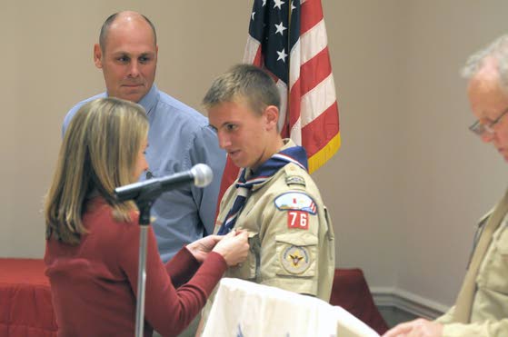 Absecon's newest Eagle Scout showed leadership qualities at 6