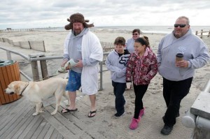 Some take Jan. 1 plunge in Ventnor to honor memory of family, friends