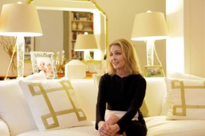 Don't be afraid to get glamorous in the home