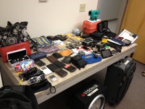 Stolen items