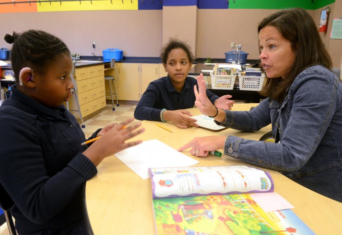 deaf students