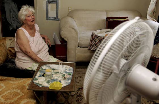 Check on seniors during times of heat wave
