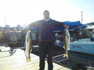 Love of fishing outweighs effects  of Sandy for Brigantine resident