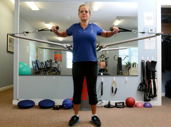 Your Workout: Standing Chest Press
