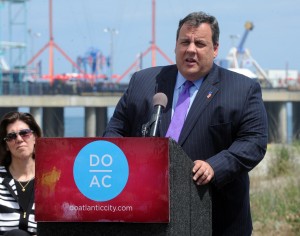 Christie in Atlantic City