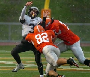 Cherokee defense, rain stop Egg Harbor Township