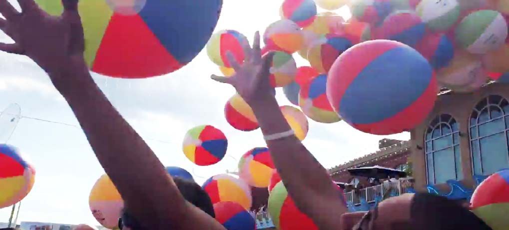 summer beach ball