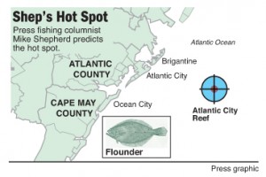 Hot Spot flounder A.C. Reef