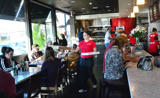 Oven Delivers New Kind of PieCarluccio's brings coal-fired pizza to Northfield eatery