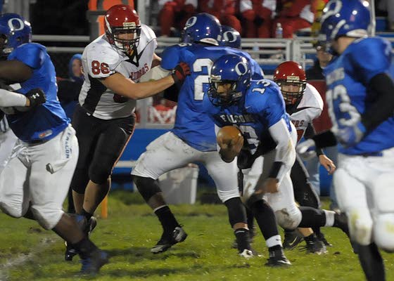 Oakcrest starts quickly and runs away from O.C.