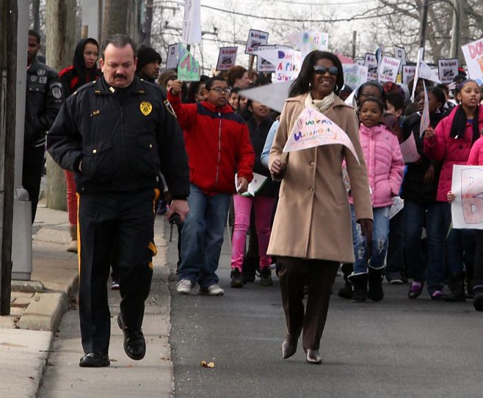 Violence march 