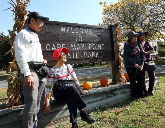foreign cape visitors