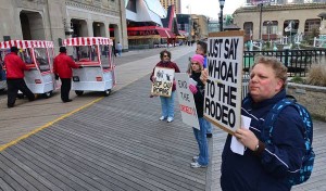 rodeo protest
