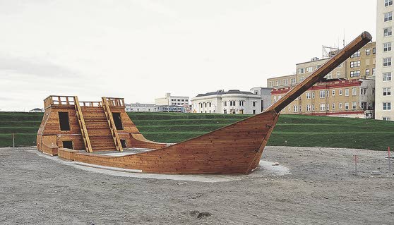 Kabakovs capture spirit of resort in pirate ship
