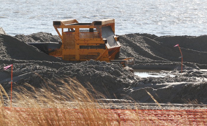 Beach replenishment