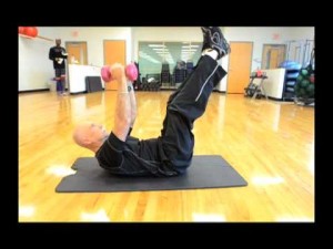 Your Workout: V-Up with Pec Deck Movement
