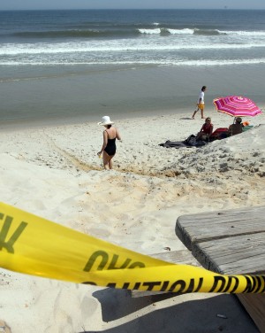 beaches closed