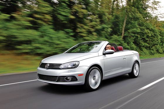 VW Convertible Coupe Extensively Revamped: 2012 Eos