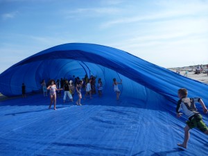 tarp surfing