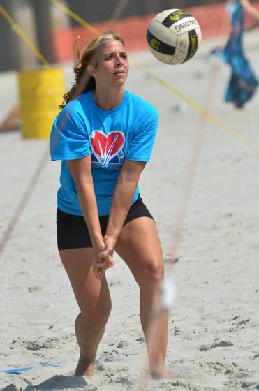 Beach Bump volleyball
