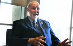 A Conversation With... Herman J. Saatkamp Jr., president of Richard Stockton College