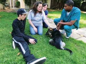 Police help lost pets along journey back home