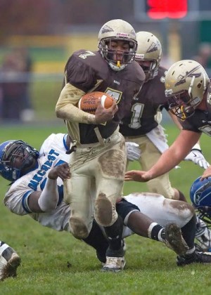 Absegami stuffs Oakcrest with ground game