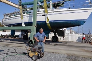 Sandy boats
