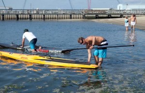 Local men prep for charity event paddle boarding around Manhattan