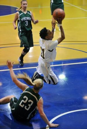 Alicia Cox giving Dukes national title aspirations