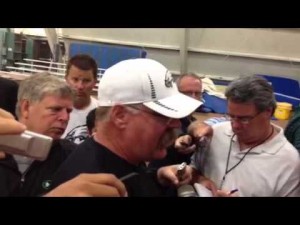 Andy Reid talks about Nnamdi Asomugha