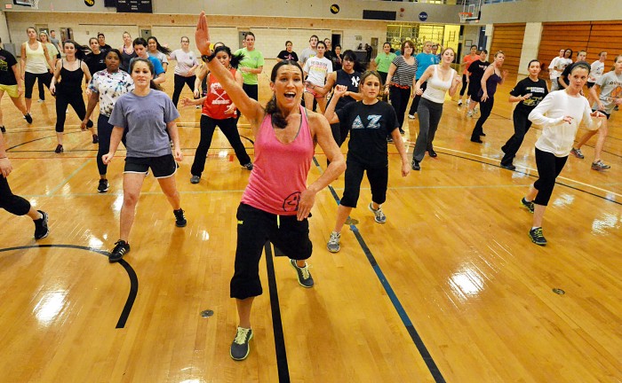 press it forward zumba