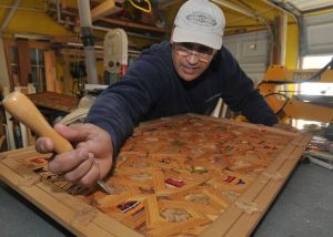 Egg Harbor Township carpenter uses skills, background to put art in homes