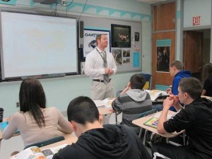 Oakcrest teacher of year Leathers also serves school as coach, adviser