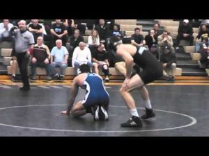 Southern Regional's Jake Campana wrestling vs. Shawnee on Feb. 15, 2013
