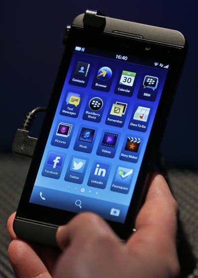 BlackBerry Z10 is good stab at recapturing company's cool
