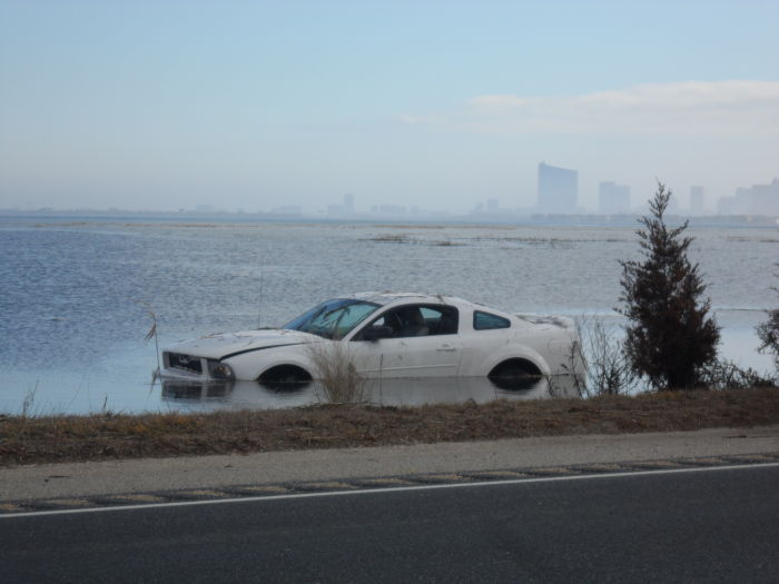Car in bay