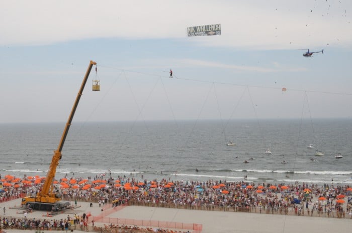 High-wire artist Nik Wallenda